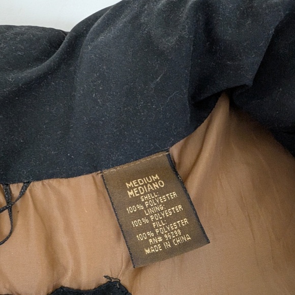 St. John's Bay Quilted Cargo Vest Puffer Down Filled Comfy Warm Insulated - Picture 6 of 12